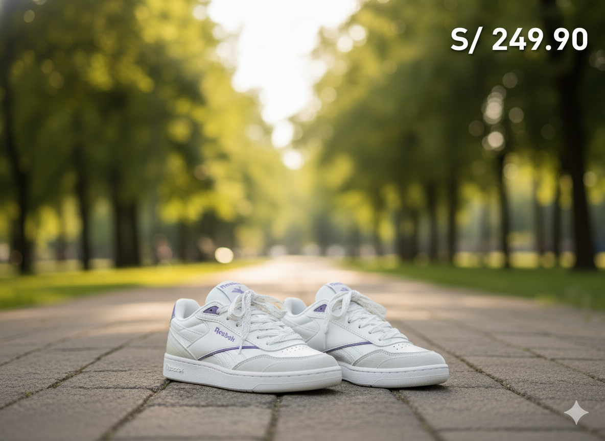 Zapatillas Reebok Fresh Step - Edición Lila