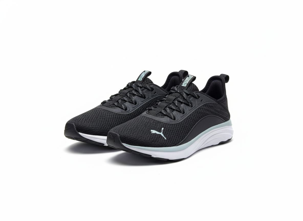 Zapatillas negras puma deportivas