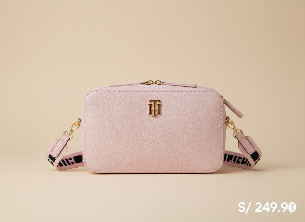 cartera rosada tommy