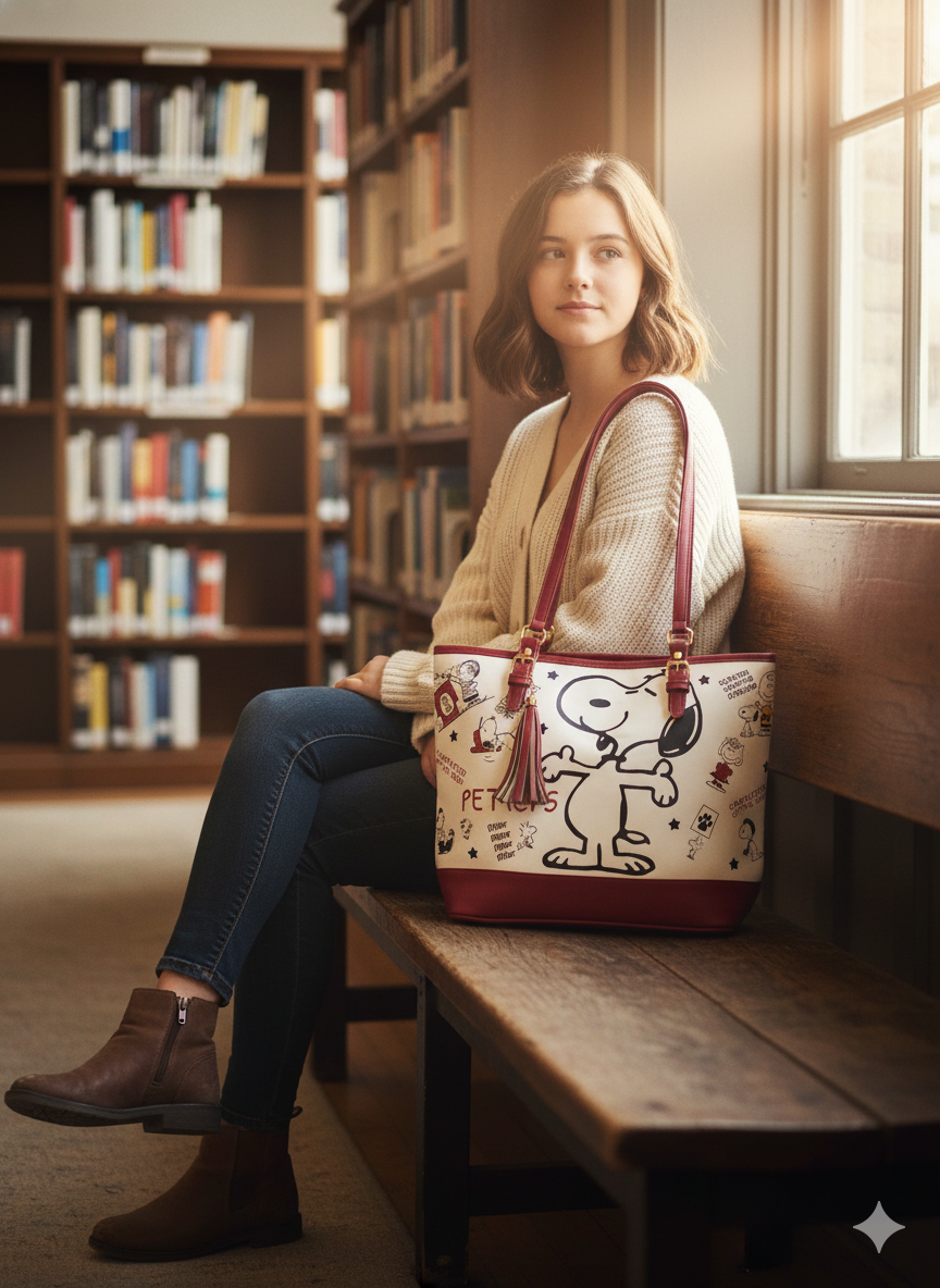 Bolso Snoopy Classic Style – Edición Retro Cool