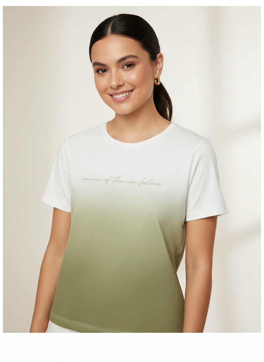 Polo Twist Ombre Algodón Licrado – S/30