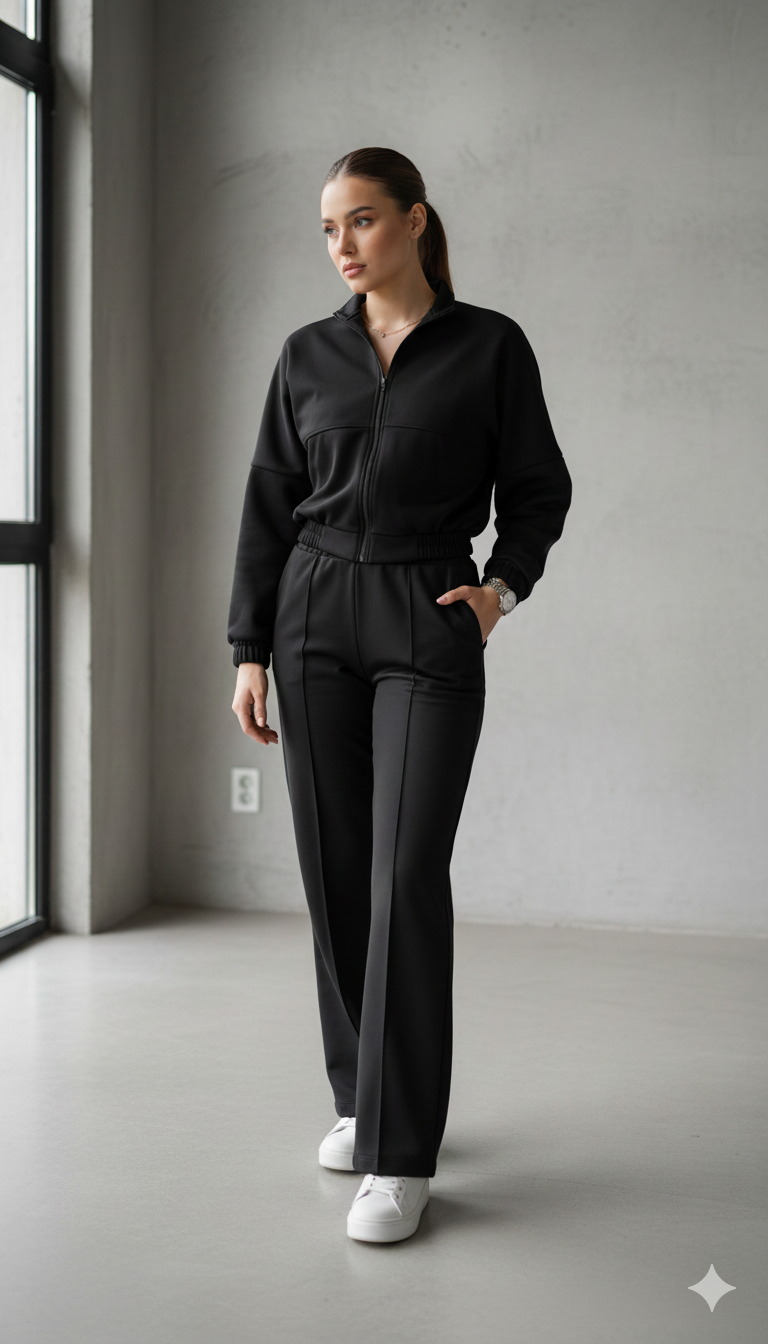 Conjunto Reganza Black Edition – Elegancia Urbana