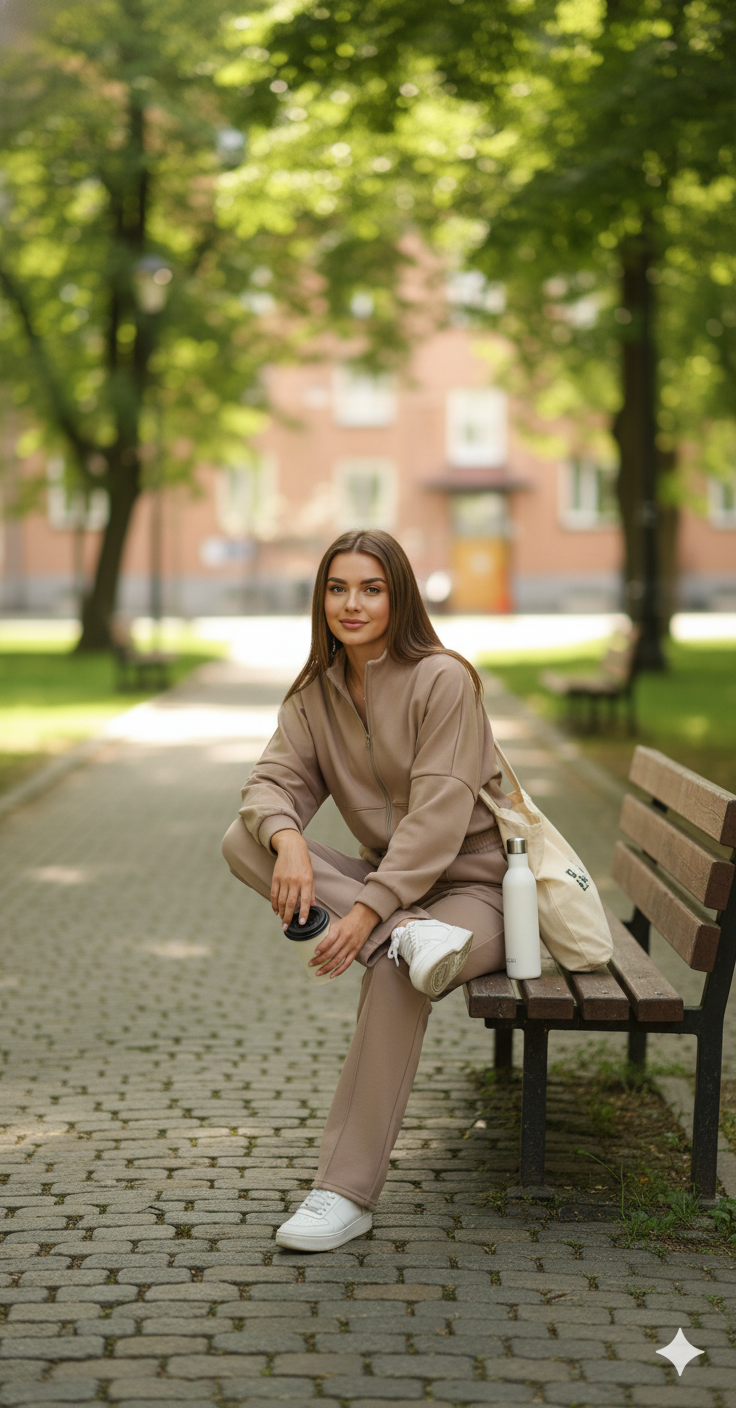 Conjunto Reganza Topo Edition – Elegancia Urbana