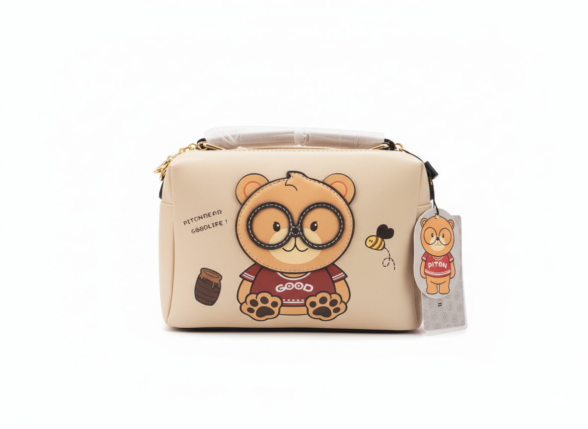 Cartera Piton Bear GoodLife – Estilo Divertido y Único 🐻