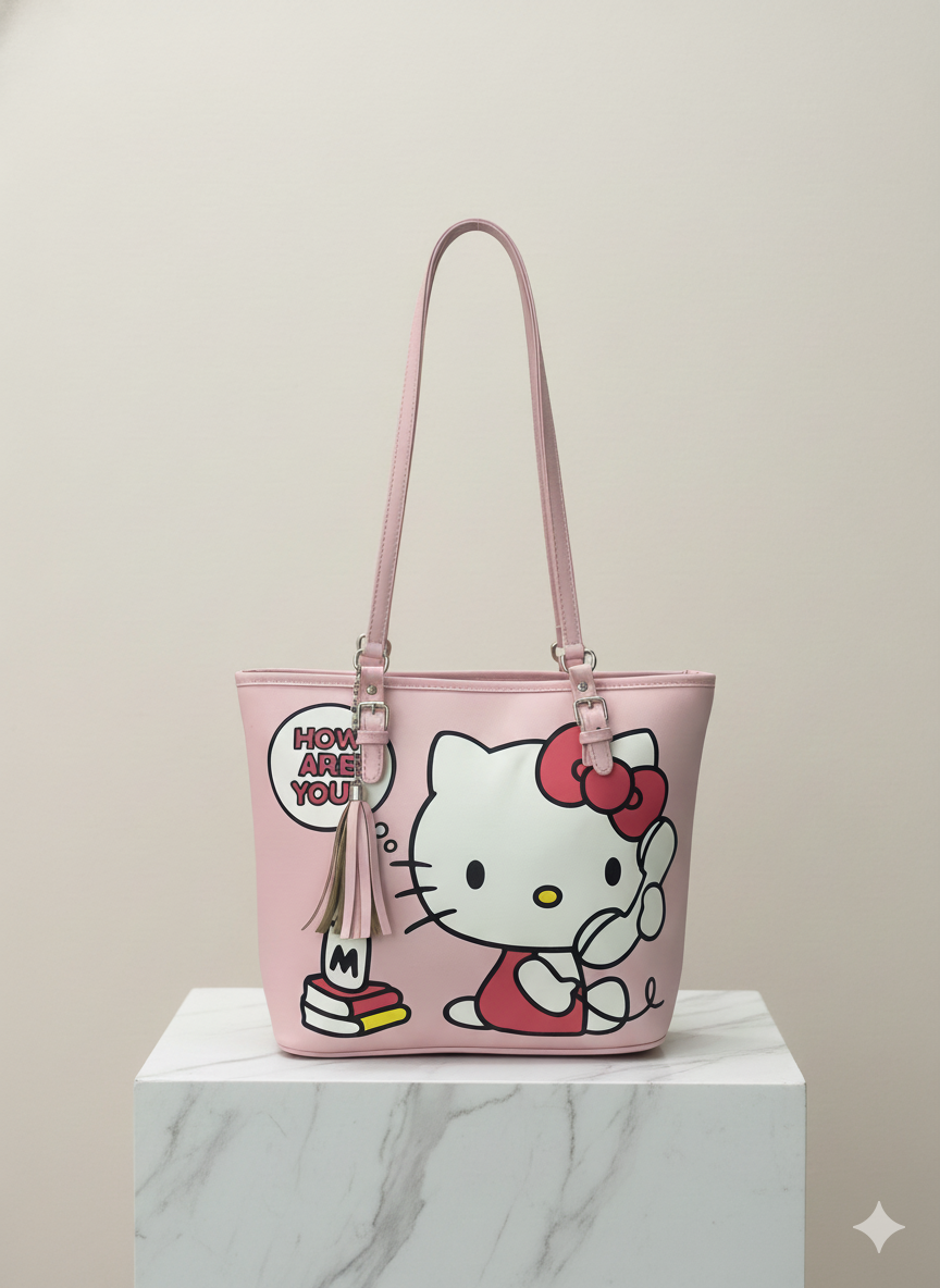 Bolso Hello Style Rosa – Edición Kitty Charm